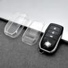 Transparent TPU Key Case Cover Shell For Toyota Corolla SE 2023 Camry 50 55 TLC200 Yaris Land Cruiser Prado150 RAV4 Venza SIENNA
