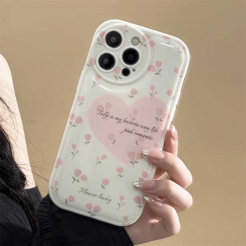 Чехол Zhitai Air Cushion для смартфонов Apple 15 Pro Max, 14/13 Pro, Huawei и OPPO — в японском и корейском стиле