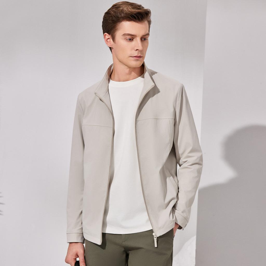 Autumn Style Stand up Collar Jacket Men's Jacket