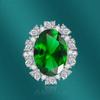 Sace Gems Винтажное роскошное кольцо с цирконом 13*18 мм для женщин, ювелирные изделия в придворном стиле, свадебное обещание, вечерние подарок
