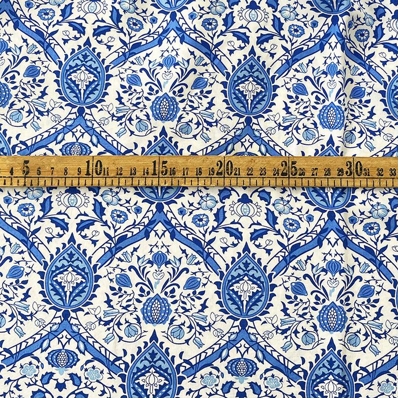 Rayon Fabric Floral Flowers Vintage Liberty Ethnic Soft Summer Pajamas Cloth Sewing Accessories By Meter cortinas jupes