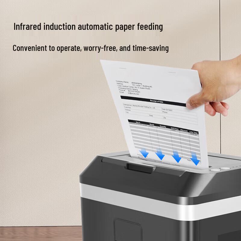 Comi A8150D Automatic Paper Shredder - 150 Sheets, P5 High Security CN plug (adapter included)