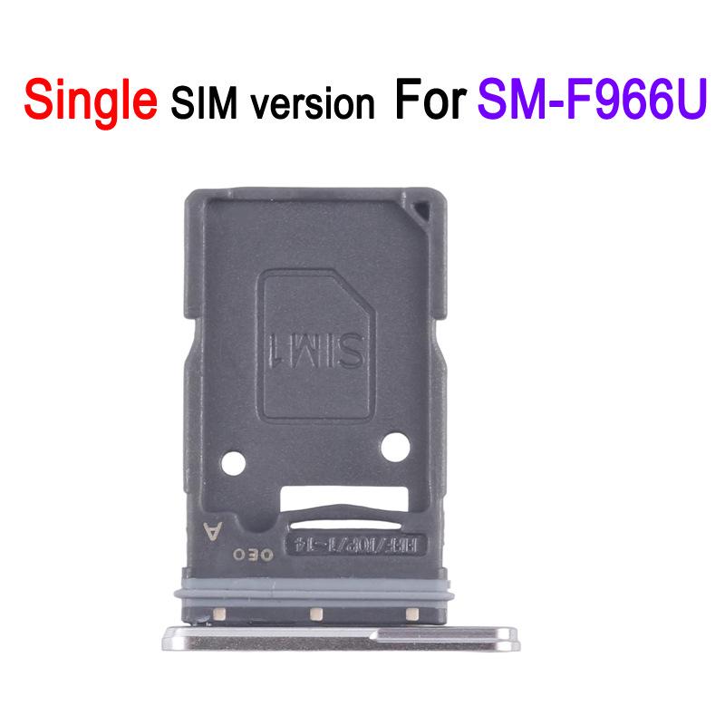 Samsung Galaxy Z Fold 7 SM-F966B Лоток для SIM-карты с иглой для извлечения - Двойной и одинарный слот