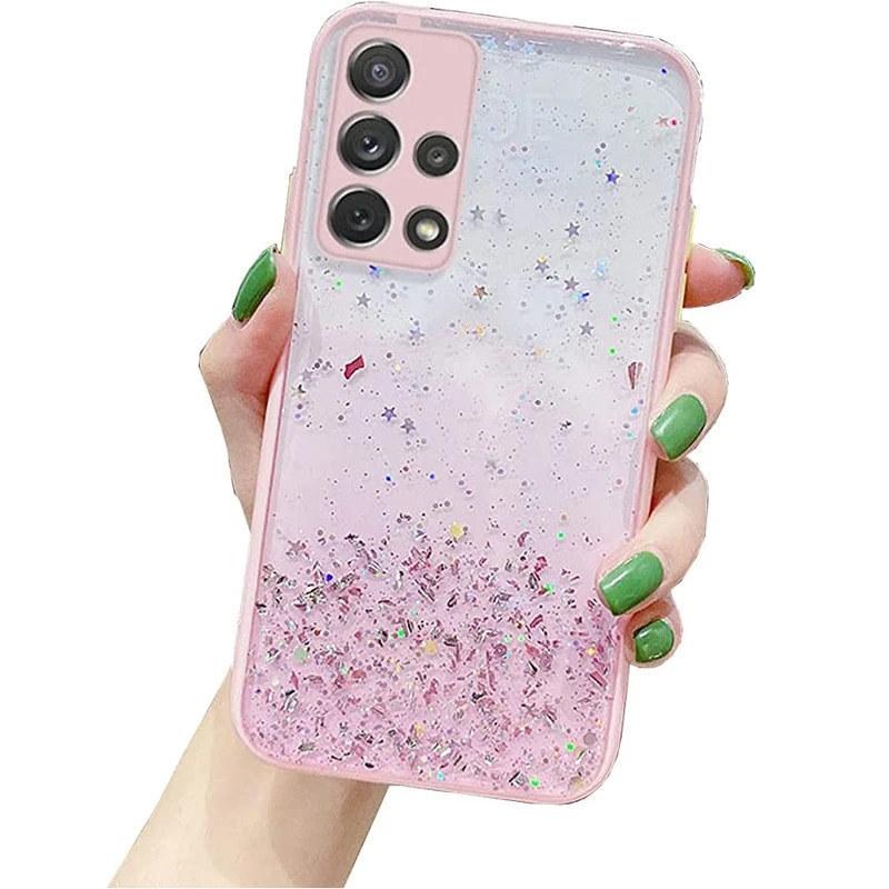 Полный защитный чехол для объектива для Samsung Galaxy S22 Plus S21 S23 Ultra S20 FE с блестками и блестками
