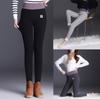 Women's Leggings, Autumn and Winter 2025 New Style, Slim-fitting, Lined for Warmth, Elastic Waist, Stretchy, Casual, Narrow-leg Pants