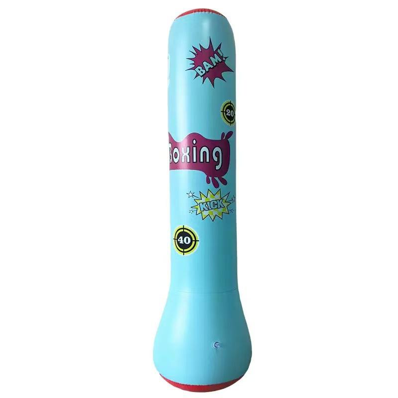 Inflatable Freestanding Punching Bag for Home Boxing and Kids' Taekwondo Training