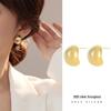 Banyan Tree S925 Silver Hollow Teardrop Earrings - Women's Smooth, Bold, High-end Fashion Statement