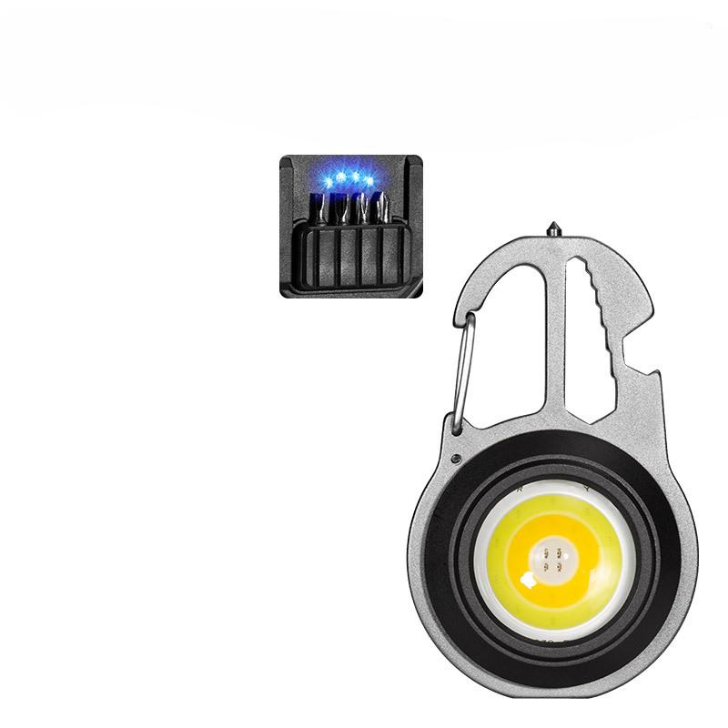 Ультра маленький мини светодиодный светящийся маленький фонарик брелок сильный свет ультра легкий портативный фонарик