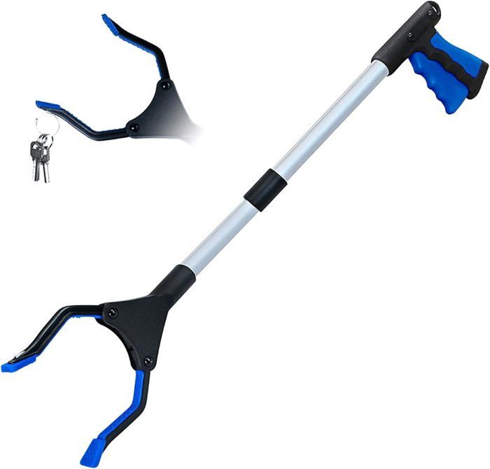 Pickup Tools, Telescopic Stick, Trash Picker, Extra-Long, Garbage Collection, Garden Waste, Hand Tools