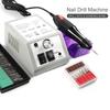 Инструменты для дизайна ногтей, профессиональная электрическая машина, маникюрная ручка, набор для педикюра + 30 шт., сверла