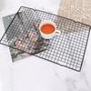 Non-Stick Black Baking and Cooling Rack for Cakes, Bread, BBQs, and Drying.