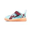 Mimi Plange X LeBron 18 Low TD Daughters Baby Sneakers Blue Psychic-Blue Violet-Shock DN4175-400