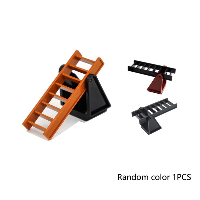 Большие строительные блоки Аксессуары Железнодорожные пути Дорожные знаки Светофор Дорожное заграждение Парковочный столб Забор Совместимые Серия для улицы Детские игрушки