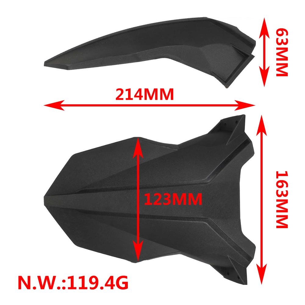 For Kugoo Kukirin G3 Pro Electric scooter Splash proof Front and Rear Mudguard Fenders Anti Collision Baffle Modified Accessory