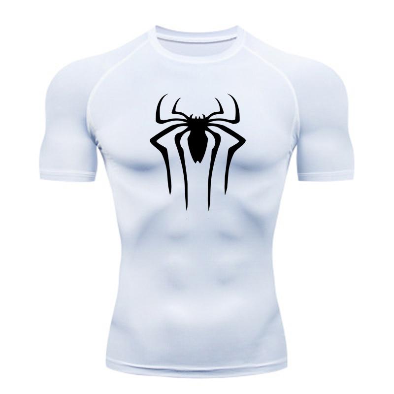 New Compression Shirt Men Fitness Gym Super Hero Sport Running T-Shirt Rashgard Tops Tee Quick Dry Short Sleeve T-Shirt for Men