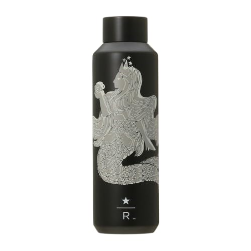 Starbucks Wildside Reserve Stainless Steel Bottle, Black, 591ml, Black, Gift, Water Bottle, YOHJI YAMAMOTO