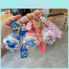 Adorable Cute Cartoon Rabbit Keychain For Girls Acrylic Couple Keyring Gift