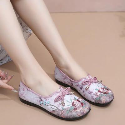 Модная вышивка Весна Осень Женская обувь Распродажа Предложения Удобная и Элегантная Эстетика Стильная Новинка Повседневная 39 Обувь для Женщин