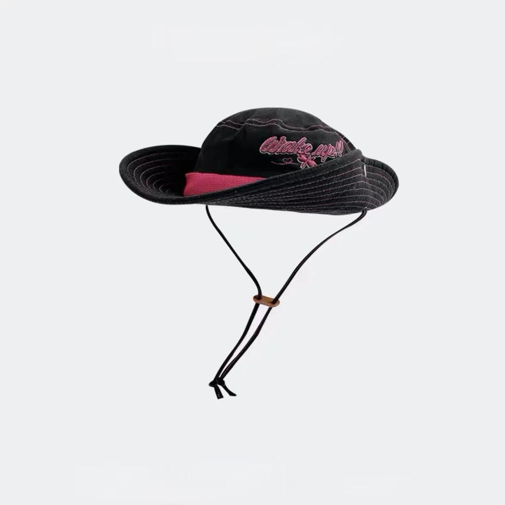 Винтажная шляпа-ведро с большим карнизом, солнцезащитный козырек, для активного отдыха, походов, кемпинга, быстросохнущая, альпинистская шляпа, для девочек, ковбойская шляпа в стиле вестерн, для женщин