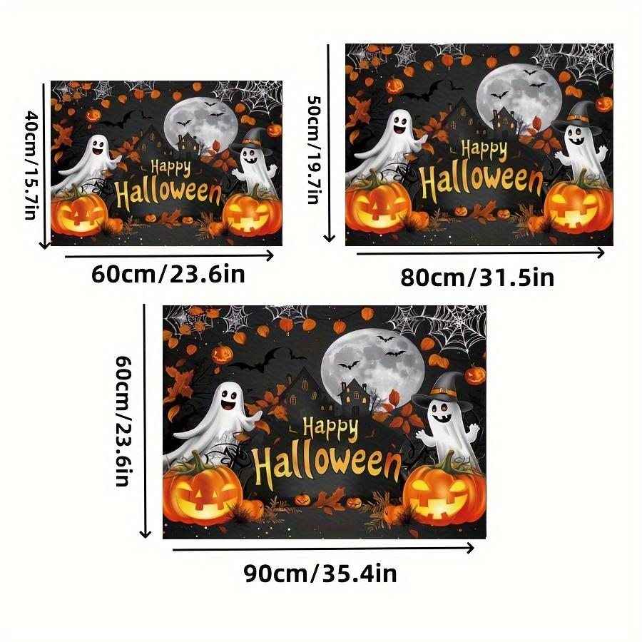 Halloween Carpet Crystal Velvet Floor Mat Door Mat Living Room Carpet Welcome Mat Outdoor Carpet Home Decoration