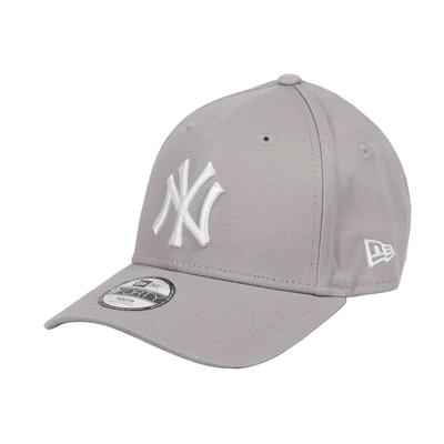 Детская кепка YOUTH 9FORTY со стикером 99HeadwearShop для мальчиков и девочек, детская бейсболка с логотипом MLB New York Yankees, серая
