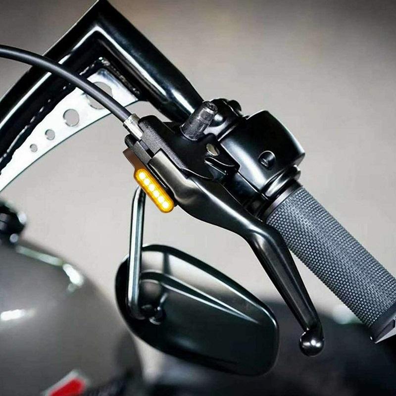 2 шт. Светодиодный указатель поворота для мотоцикла Для Harley Sportster Dyna Honda Shadow Kawasaki Vulcan Yamaha V-Star Road Star