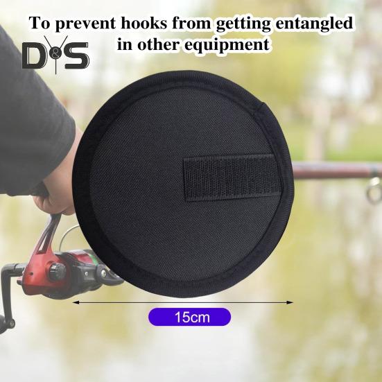 1/2/4/6/8 шт. рыболовная приманка водонепроницаемая ткань Оксфорд чехол для удочки защитный щиток для рыболовного крючка рыболовные принадлежности