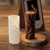 Silicone Cylinder Candle Mold 3D Water Wave Cake Resin Mold Crystal Epoxy Soap Mold