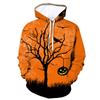 2023 Men's and Women's Halloween 3D Digital Print Hoodie