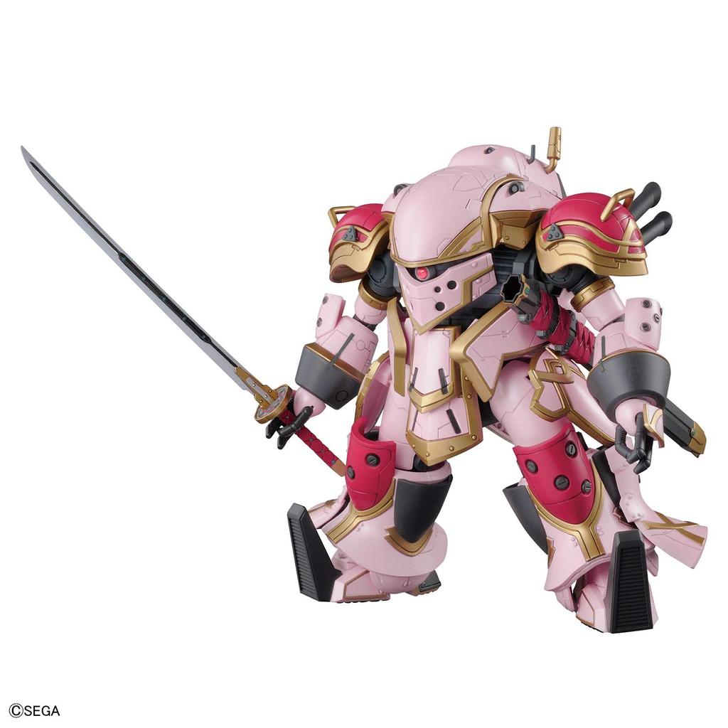 Пластиковая модель HG Sakura Wars Spirit Fighter Mugen Sakura (Машина Амамия) 1/24 с цветовой кодировкой