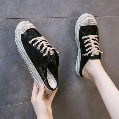 Шлепанцы толстые с ремешком женские тапочки черные парусиновые туфли для женщин уличные сандалии высокое качество удобная и элегантная обувь 39