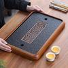 Haofeng Black Gold Stone Gongfu Tea Tray Set