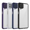 Противоударная прозрачная задняя крышка из ПК для Samsung Galaxy A12 A22s A32 A52s M32 A13 A23 A33 A53 M13 M23 M33 M53 Чехол Силиконовая защита