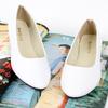 Shallow Single Shoes Pu Patent Leather Flats Spring Casual Round Tow Candy Color Ballet Sansals