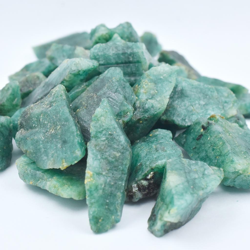 2400 Carat Lots of Natural Green Emerald Raw Rough CERTIFIED Loose Gemstone