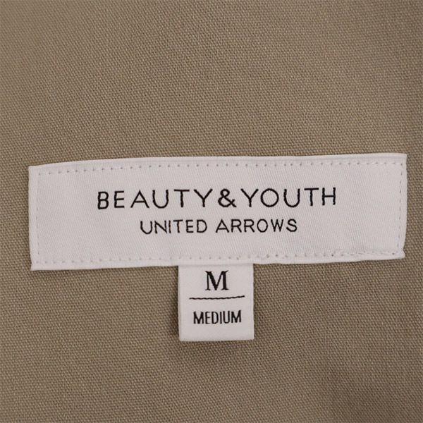 Неиспользованный BEAUTY&YOUTH UNITED ARROWS вискоза нейлон двубортный пиджак M Женский Б/у