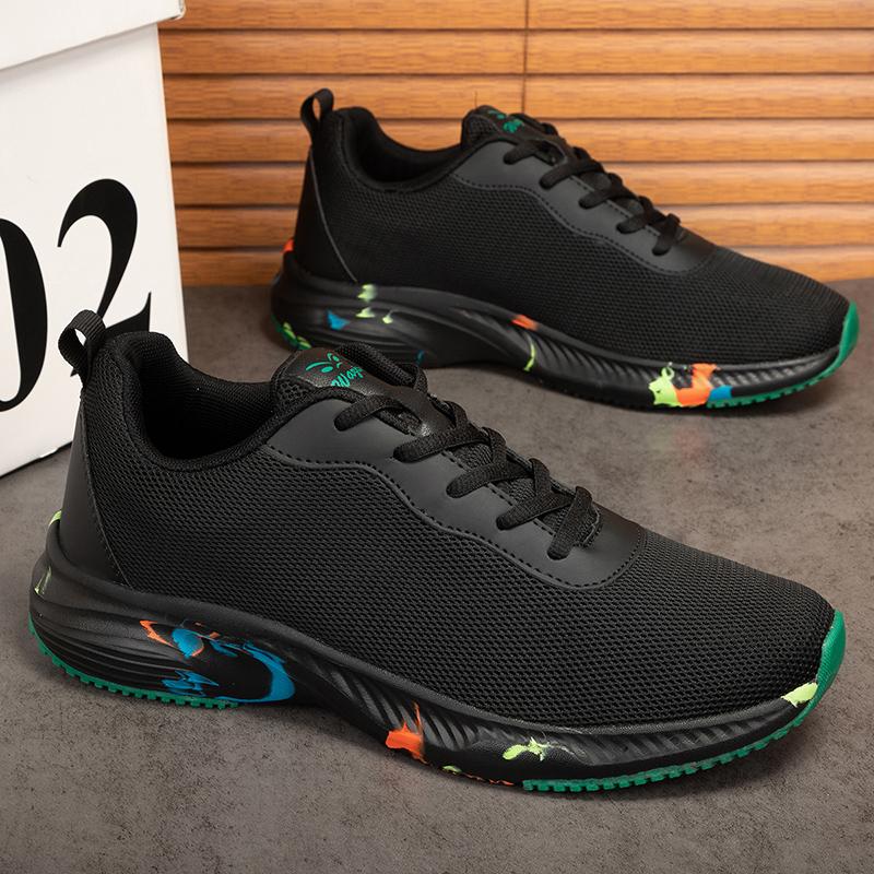 Fashion Good Breathable Mens Running Sneakers Casual Sport Walking Shoes For Women High Quality Platform Trainers Athletic Male