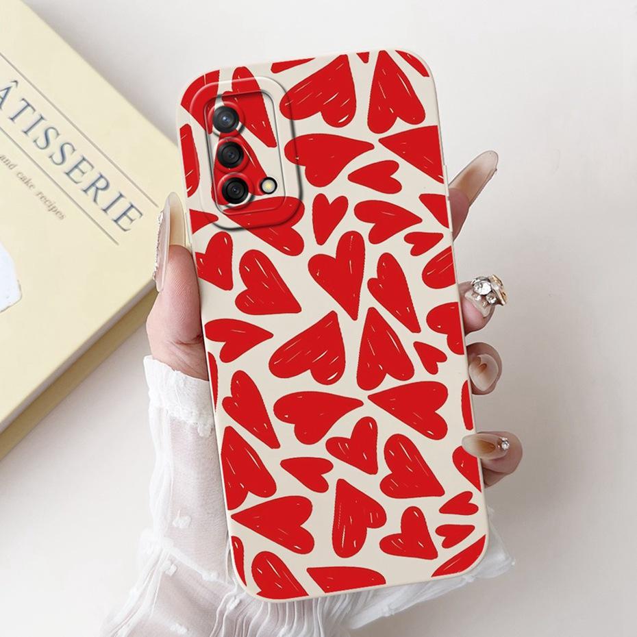 Fashion Painting Phone Case For OPPO A74 A95 4G Soft Silicone Shockproof Cover For Oppo A74 CPH2219 A95 CPH2365 Cases Bumpers