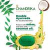 Chandrika Ayurvedic Classic Handmade Soap For Naturally Radiant Skin | Herbal Bath Bar With Coconut & Sandalwood Oils | (125g X 6N) Pack of 1