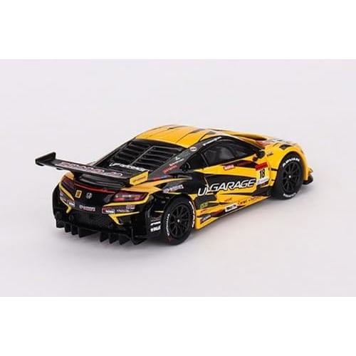 MINI GT 1/64 Scale Honda NSX GT3 EVO22 SUPER GT Series 2023 #18 UPGARAGE NSX GT3 TEAM UPGARAGE Left-Hand Drive Japan Exclusive Finished Model