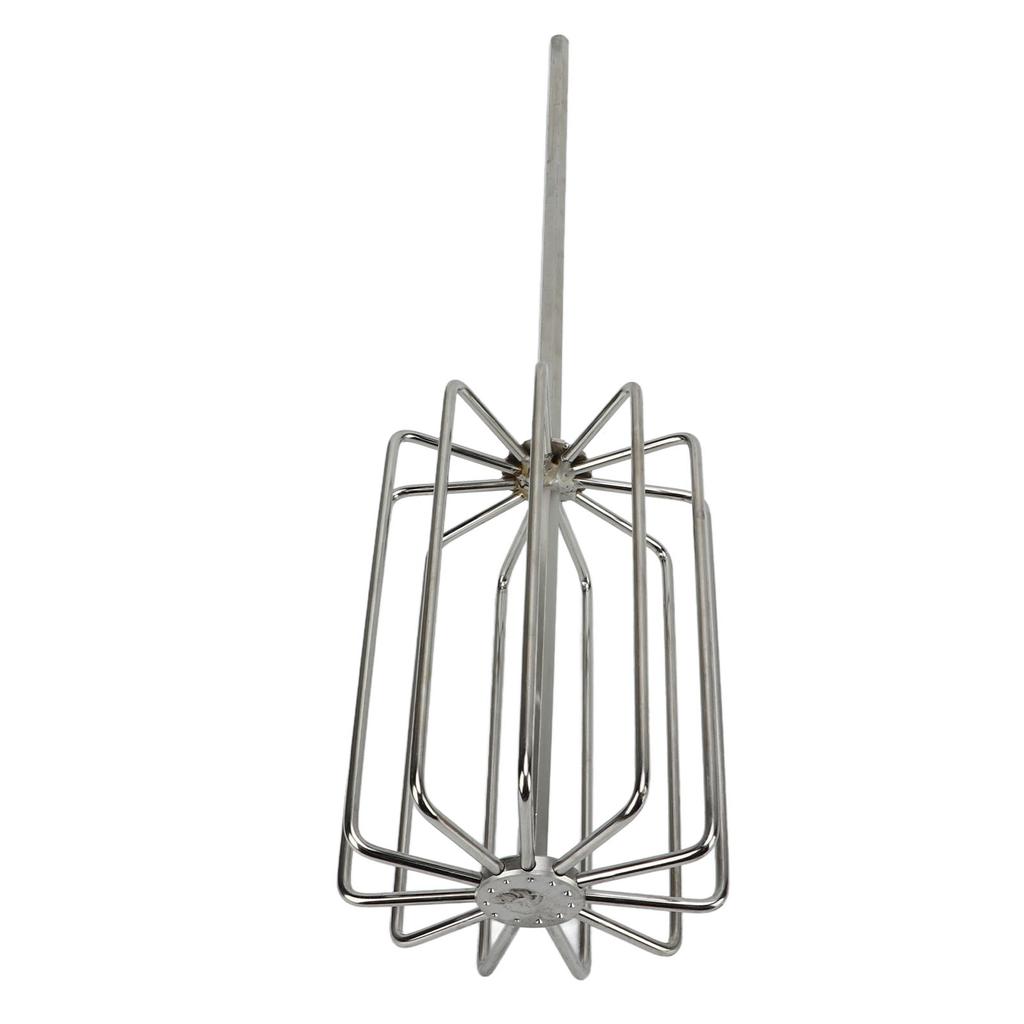 Смеситель для прикормки Прочный рыболовный инструмент из нержавеющей стали с 11 лезвиями Венчик для смешивания Аксессуары