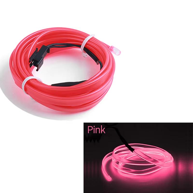 Oprah 1M/2M/3M/5M Car Interior Decorative Lamps Cold Light Decorative Dashboard Console Fiber Optic Auto LED Ambient Lights USB