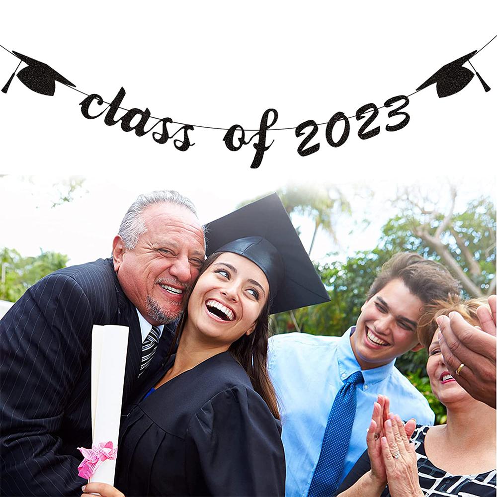 4 шт. Выпускной баннер, Мы так гордимся тобой Выпускной баннер Набор вымпелов