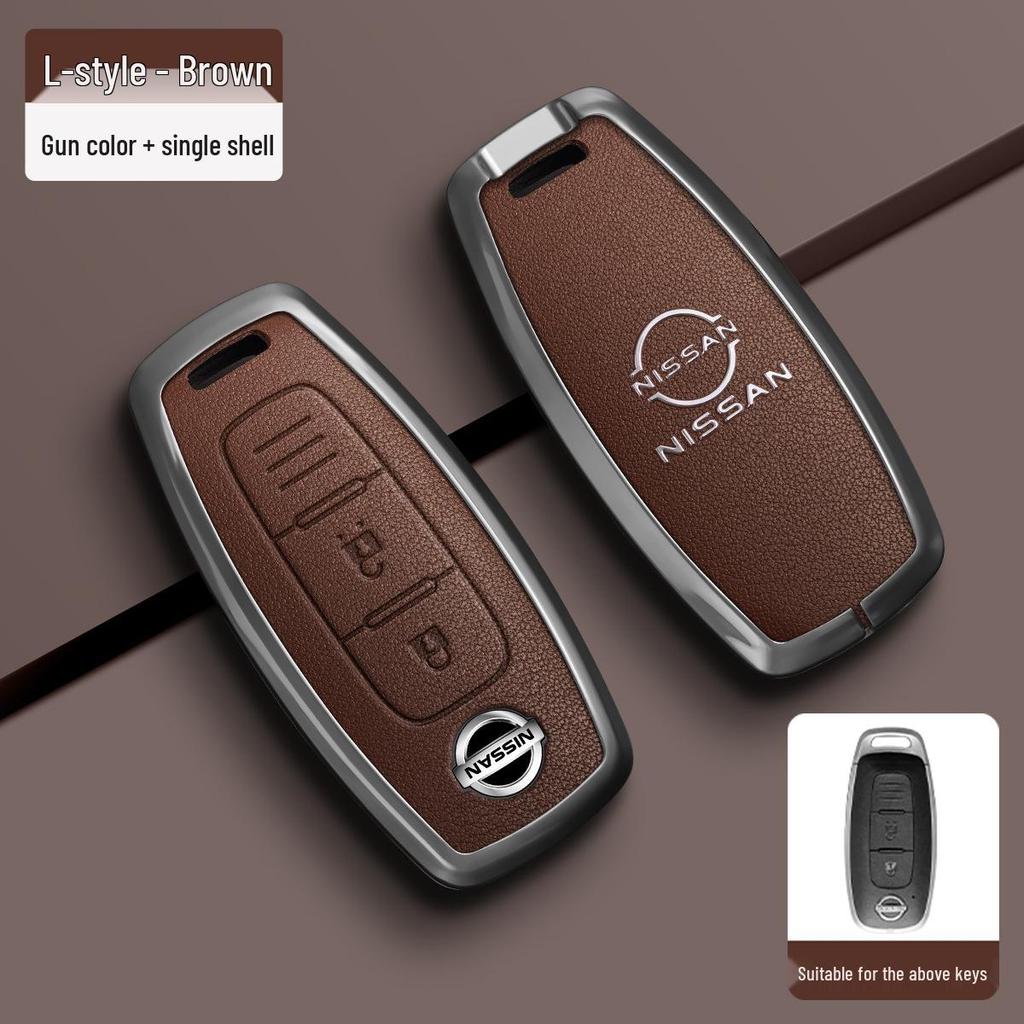 Подходит для крышек ключей Nissan Teana 14-го поколения, Sylphy, Qashqai, T-Roc, X-Trail, Tiida, Kicks, Murano и других моделей.