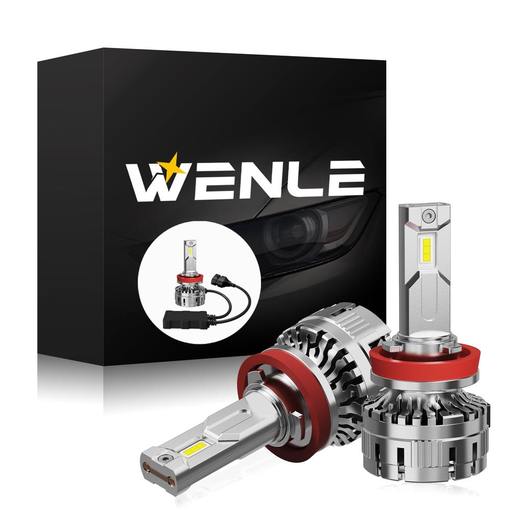 Most Powerful LED Headlights Compatible with Vehicle Inspection 172W Better Than GXP X 3 LED 20x 6000K Includes Japanese Installation Set of 2 K1