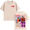 Singer Mora New Album Fashion Graphic T Shirt Mens Women Punk Casual Hip Hop Tshirts Summer Aesthetic Oversized Comfort Tshirt