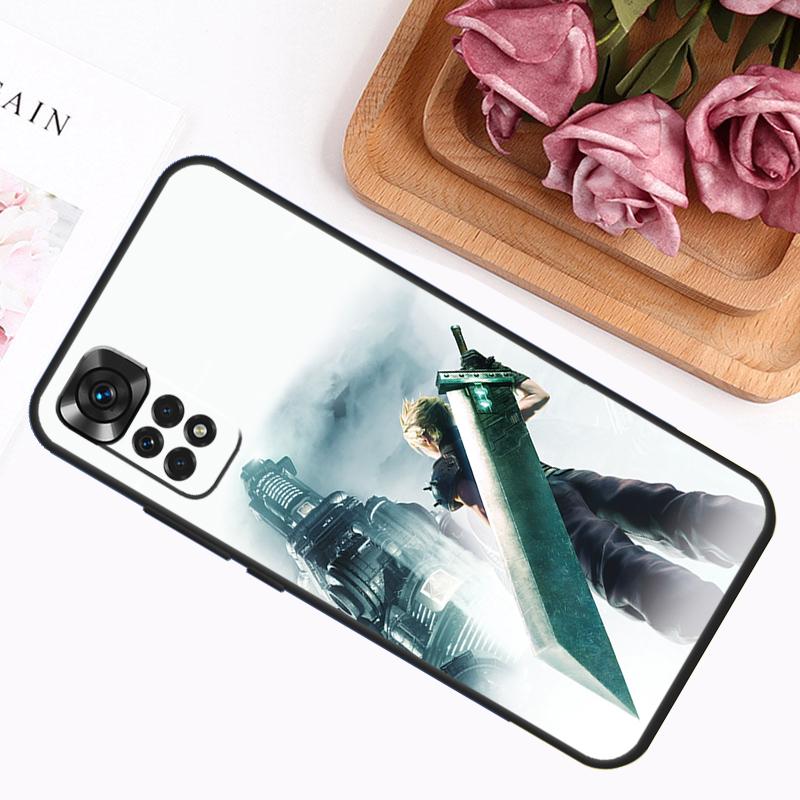 Final Fantasy Case For Xiaomi Redmi Note 14 Pro 13 12 11 9 10 9S 10S 11S 12S Redmi 14C 13C 10C 12C Cover