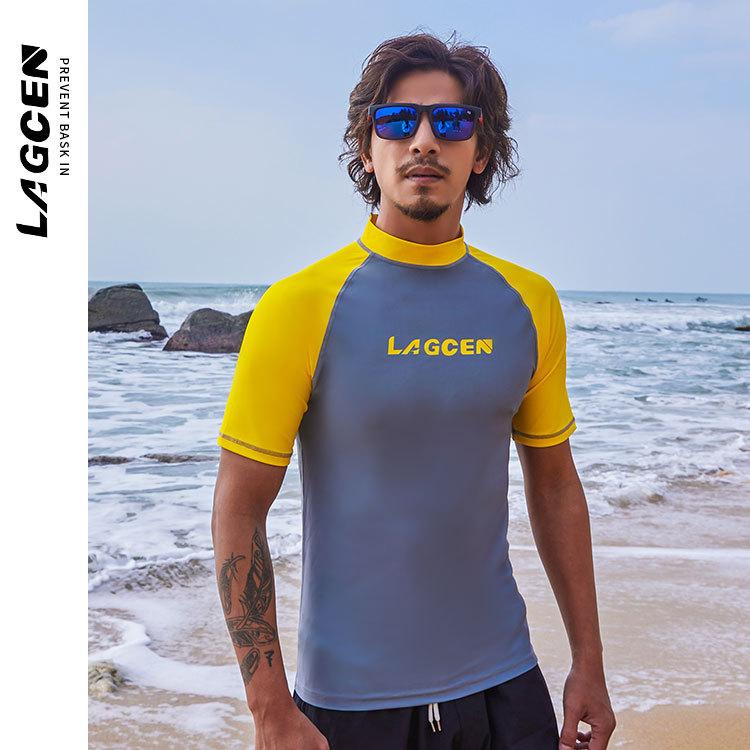 Мужской водолазный костюм, купальник, быстросохнущий купальник с длинными рукавами