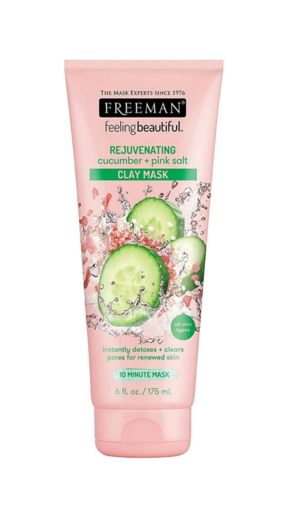 Clay Face Mask Cucumber & Pink Salt 175ml