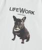 LIFEWORK Радок Реалистичный Принт Футболка с коротким рукавом